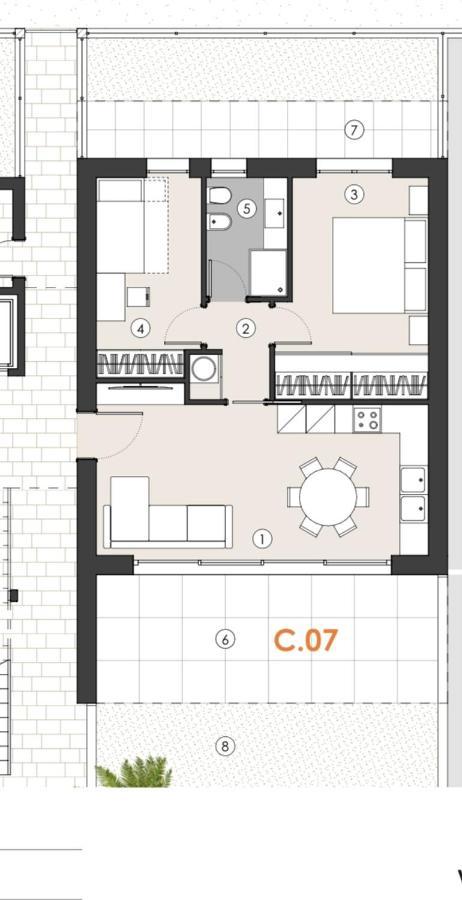 Sirio 7 Apartment Лидо ди Йезоло Екстериор снимка